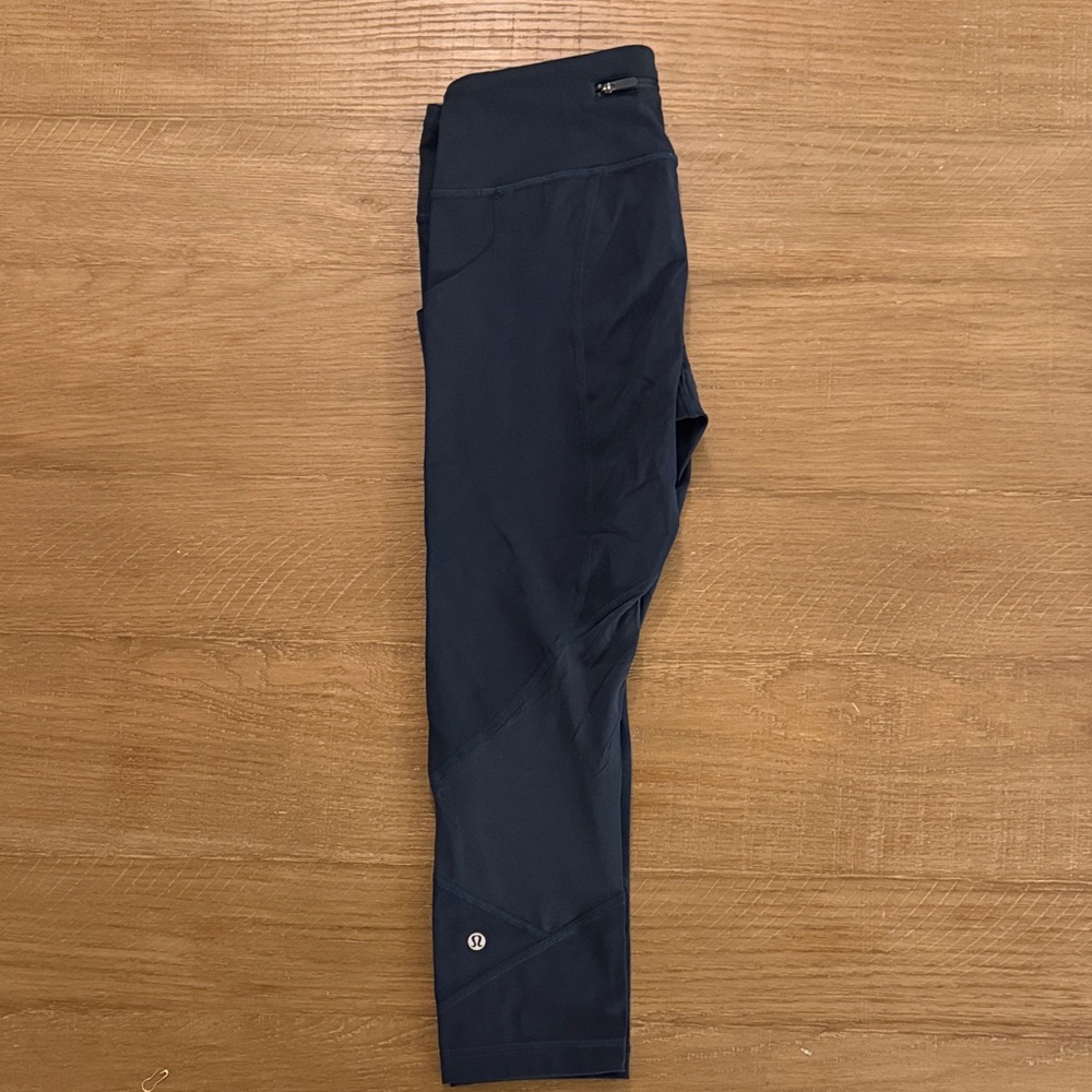 Lululemon Athletica Dark Blue Leggings